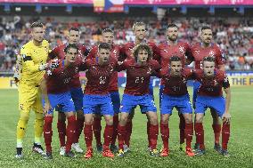 Patrik Schick, Lukas Masopust, Alex Kral, David Pavelka, Jakub Jankto, Tomas Vaclik, Marek Suchy, Pavel Kaderabek, Tomas Soucek, Ondrej Celustka, Filip Novak, Czech Republic Soccer Team