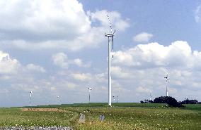 wind turbine, wind energy converter, wind farm