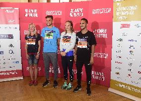 Petra Kaminkova, Jiri Homolac, Stephanie Twell, Yassine Rachnik