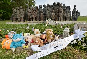 People, 77th anniversary of the obliteration of the Lidice village