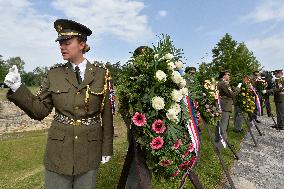 People, 77th anniversary of the obliteration of the Lidice village