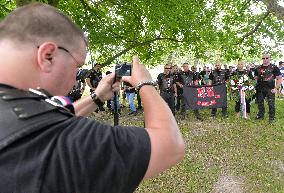 People, 77th anniversary of the obliteration of the Lidice village