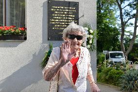 survivors of the obliteration of the Lidice village in 1942, Marie Supikova