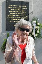 survivors of the obliteration of the Lidice village in 1942, Marie Supikova