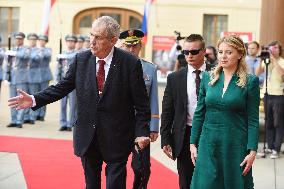 Zuzana Caputova, Milos Zeman