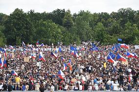 The largest Czech mass demonstration since 1989