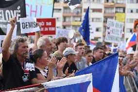The largest Czech mass demonstration since 1989