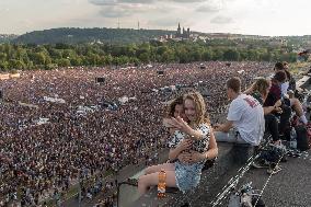 The largest Czech mass demonstration since 1989