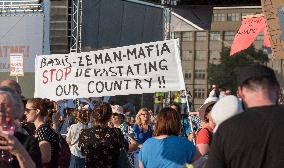 The largest Czech mass demonstration since 1989