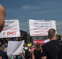 The largest Czech mass demonstration since 1989