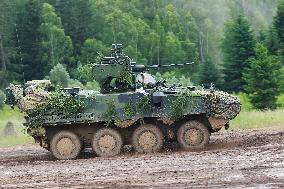 wheeled armoured vehicle KBV-PZ Pandur II 8x8 CZ