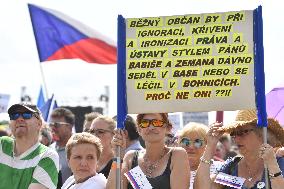 The largest Czech mass demonstration since 1989