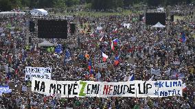 The largest Czech mass demonstration since 1989