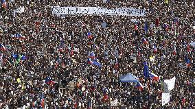 The largest Czech mass demonstration since 1989