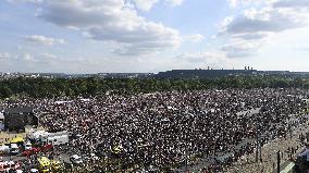 The largest Czech mass demonstration since 1989