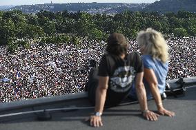 The largest Czech mass demonstration since 1989