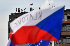 The largest Czech mass demonstration since 1989