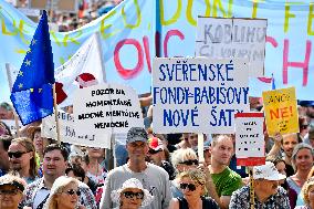 The largest Czech mass demonstration since 1989