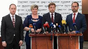 Petr Gazdik, Vera Kovarova, Vit Rakusan, Jan Farsky