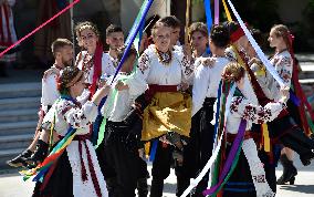 International folklore festival Straznice 2019, folklore ensemble Roxolania