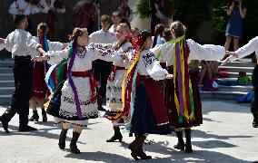 International folklore festival Straznice 2019, folklore ensemble Roxolania