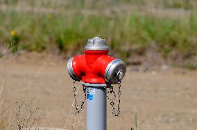 The head fire hydrant, water