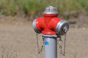 The head fire hydrant, water