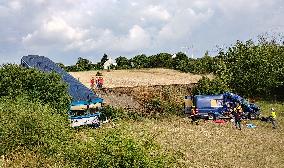 one dies, another seven injured in collision of van with train in Czech Republic