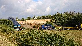 one dies, another seven injured in collision of van with train in Czech Republic