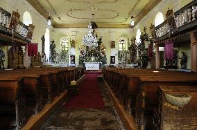 Horni Blatna, St Lawrence Church, Erzgebirge/Krusnohori (Ore Mountain) Mining Region