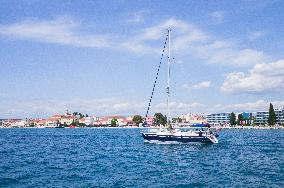 Biograd na Moru, sailing yacht, cruising, sea