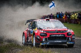 Ogier Sebastien, Ingrassia Julien, Citroen C3 WRC, WRC Rally Finland 2019