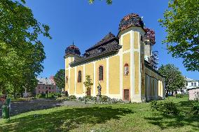 Horni Blatna, St Lawrence Church, Erzgebirge/Krusnohori (Ore Mountain) Mining Region