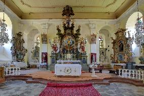 Horni Blatna, St Lawrence Church, Erzgebirge/Krusnohori (Ore Mountain) Mining Region