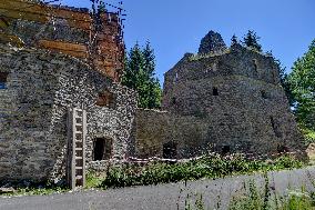 Loucna pod Klinovcem, lime kiln, Erzgebirge/Krusnohori (Ore Mountain) Mining Region