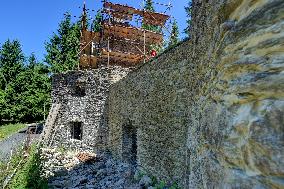 Loucna pod Klinovcem, lime kiln, Erzgebirge/Krusnohori (Ore Mountain) Mining Region