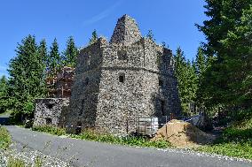 Loucna pod Klinovcem, lime kiln, Erzgebirge/Krusnohori (Ore Mountain) Mining Region