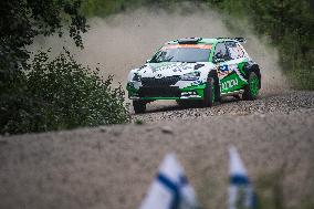 Rovanpera Kalle, Halttunen Jonne, Skoda Fabia R5 evo, WRC Rally Finland 2019
