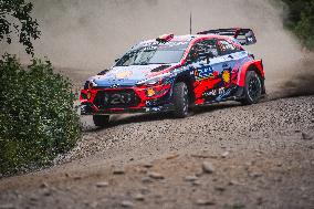 Neuville Thierry, Gilsoul Nicolas, Hyundai i20 Coupe WRC, WRC Rally Finland 2019