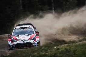 Meeke Kris, Marshall Sebastian, Toyota Yaris WRC, WRC Rally Finland 2019