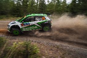 Rovanpera Kalle, Halttunen Jonne, SKODA Fabia R5 evo, WRC Rally Finland 2019
