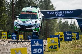 Rovanpera Kalle, Halttunen Jonne, SKODA Fabia R5 evo, WRC Rally Finland 2019