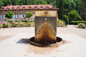 Mineral spring Novy Jubilejni in Luhacovice Spa