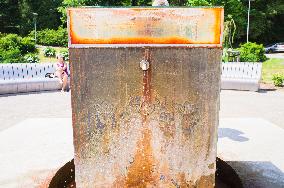 Mineral spring Novy Jubilejni in Luhacovice Spa
