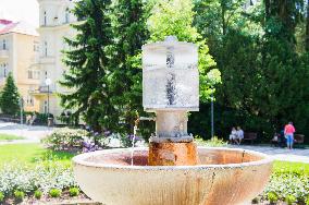 Mineral spring Dr. Stastny in Luhacovice Spa