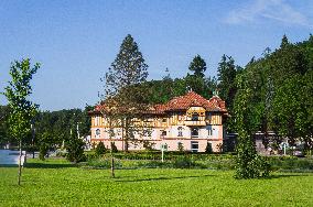 Hotel Jurkovicuv dum on Spa Square, Luhacovice