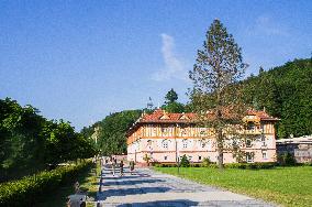 Hotel Jurkovicuv dum on Spa Square, Luhacovice