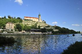 castle, river Labe, Melnik