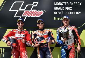 Andrea Dovizioso, Marc Marquez, Jack Miller