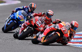 Alex Rins, Marc Marquez, Andrea Dovizioso